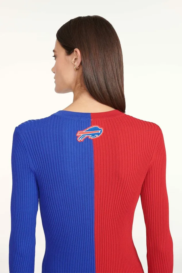 STAUD THE NFL SHOKO SWEATER Buffalo Bills Women Dresses
