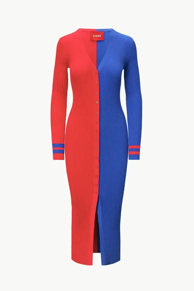 STAUD THE NFL SHOKO SWEATER Buffalo Bills Women Dresses