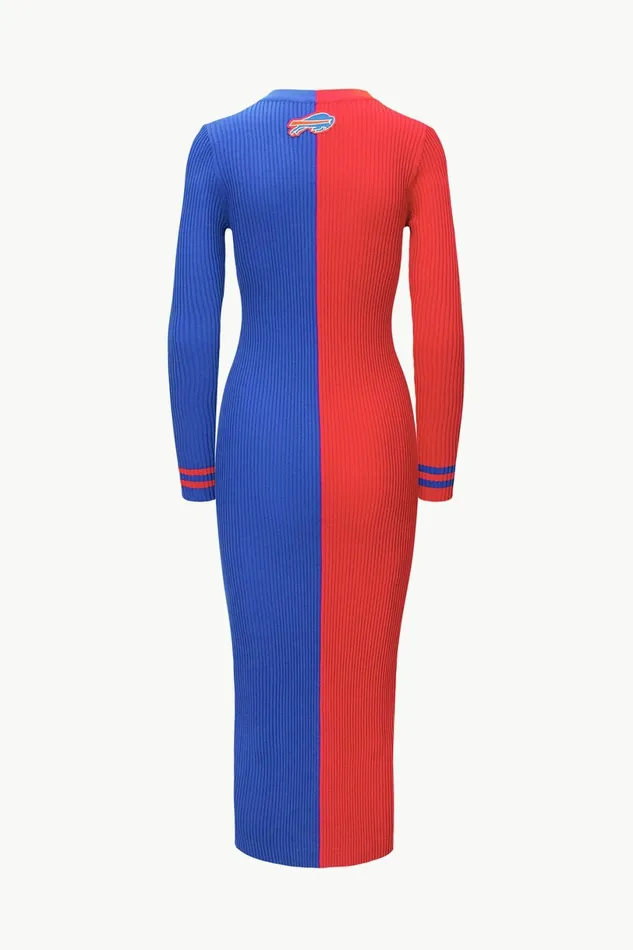 STAUD THE NFL SHOKO SWEATER Buffalo Bills Women Dresses