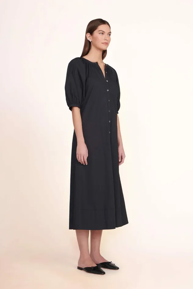 STAUD VINCENT DRESS Black Women Dresses