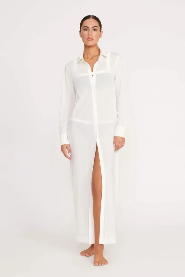 STAUD VITA DRESS White Women Swim
