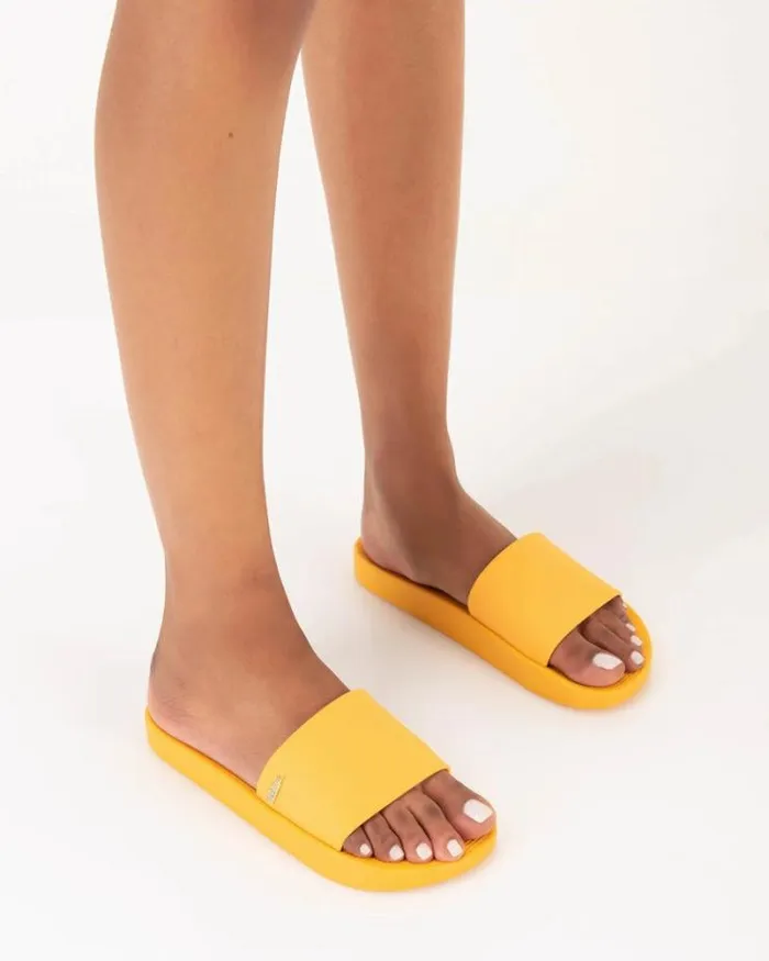 Sun Sunset Yellow Women Melissa Slides