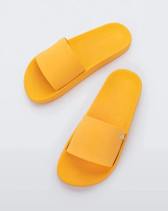 Sun Sunset Yellow Women Melissa Slides
