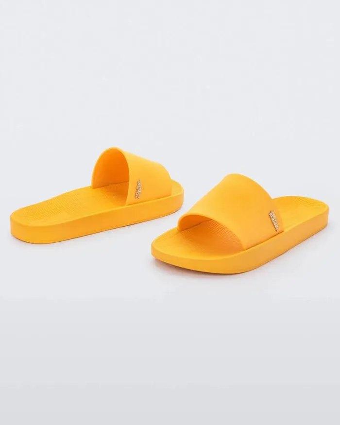 Sun Sunset Yellow Women Melissa Slides