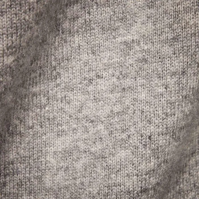 Sweaters Men James Perse Recycled Cashmere Crew Neck Sweater Light Heather Grey