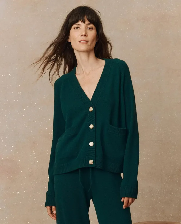 Sweaters Women The Great The Cashmere Varsity Cardigan Alpine Sweaters Women The Great The Cashmere Varsity Cardigan Alpine