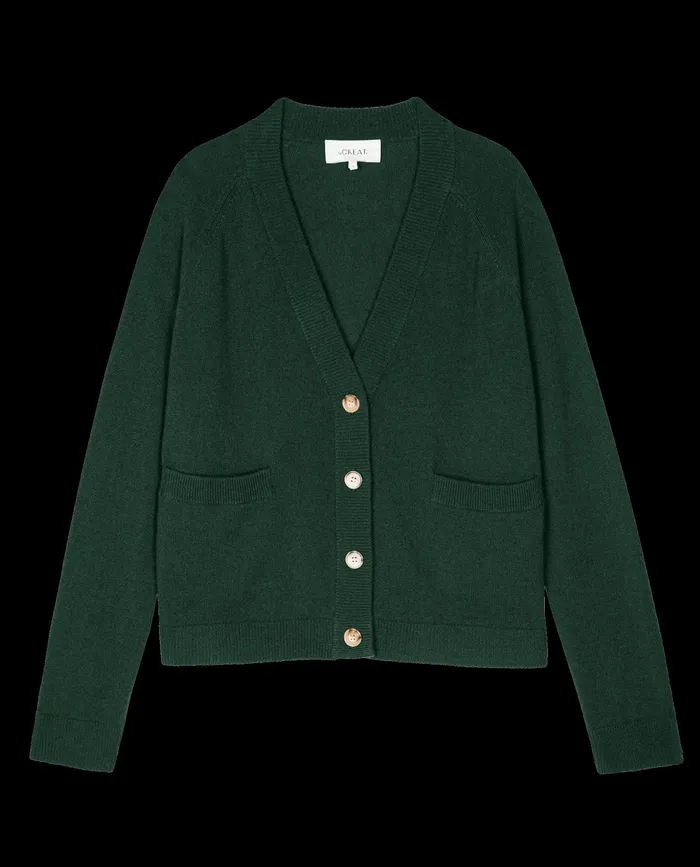 Sweaters Women The Great The Cashmere Varsity Cardigan Alpine Sweaters Women The Great The Cashmere Varsity Cardigan Alpine