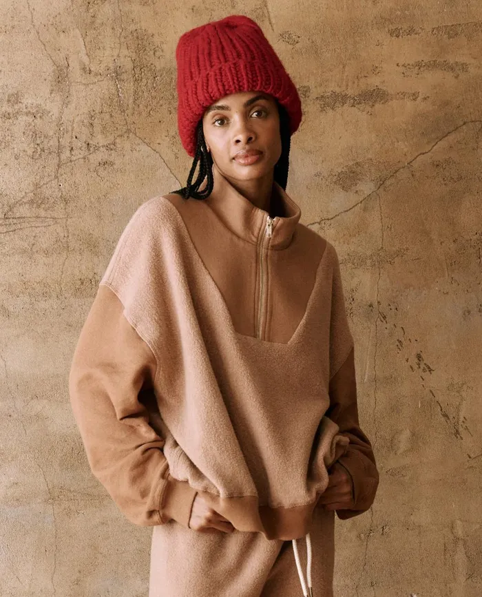 Sweaters Women The Great The Slouch Trail Sweatshirt Fawn