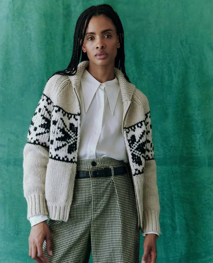 Sweaters Women The Great The Woodshed Cardigan Chicory