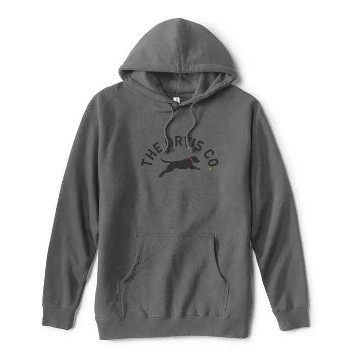 Sweatshirts Men Orvis Jumping Dog Hoodie Grey