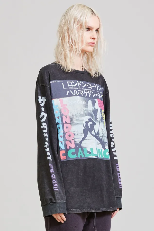 TShirts Clash Armagideon Time Long Sleeve T 8211 R13 Women