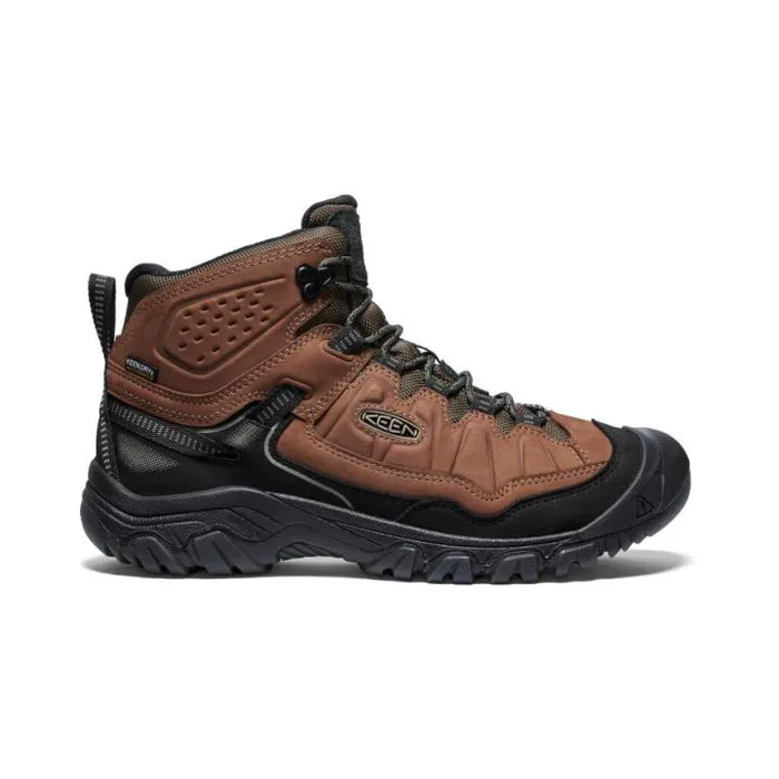 Targhee IV Mid Height Waterproof BisonBlack Leather Hiking Boot Men KEEN Boots Targhee IV Mid Height Waterproof BisonBlack Leather Hiking Boot Men KEEN Boots