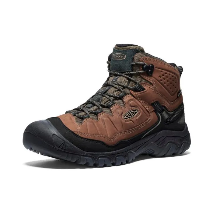 Targhee IV Mid Height Waterproof BisonBlack Leather Hiking Boot Men KEEN Boots Targhee IV Mid Height Waterproof BisonBlack Leather Hiking Boot Men KEEN Boots