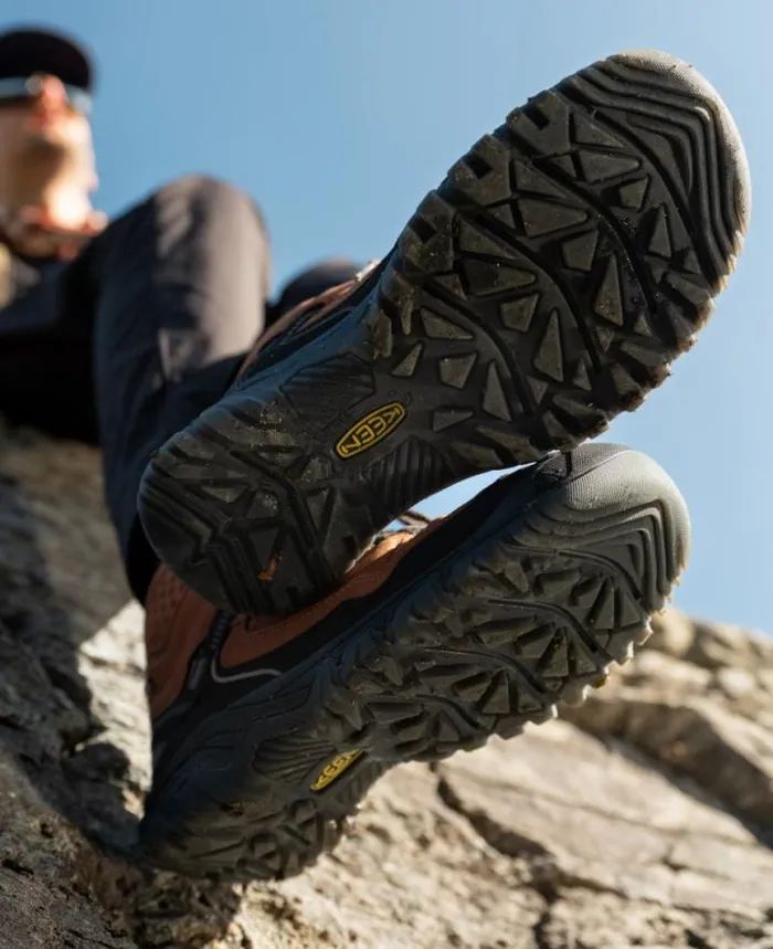 Targhee IV Mid Height Waterproof BisonBlack Leather Hiking Boot Men KEEN Boots Targhee IV Mid Height Waterproof BisonBlack Leather Hiking Boot Men KEEN Boots