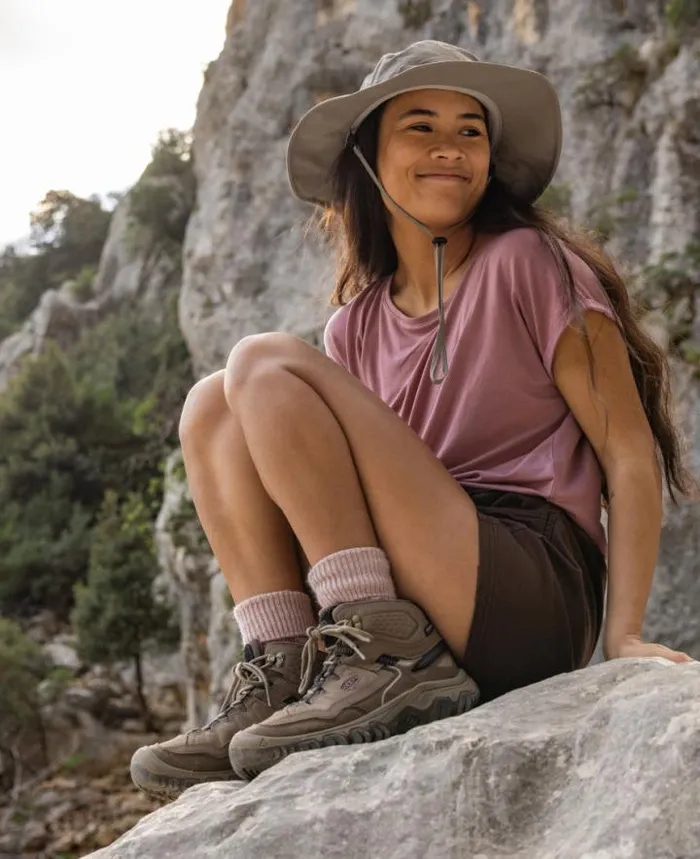 Targhee IV Mid Height Waterproof Wide Leather Hiking Boot Women KEEN Hike Targhee IV Mid Height Waterproof Wide Leather Hiking Boot Women KEEN Hike