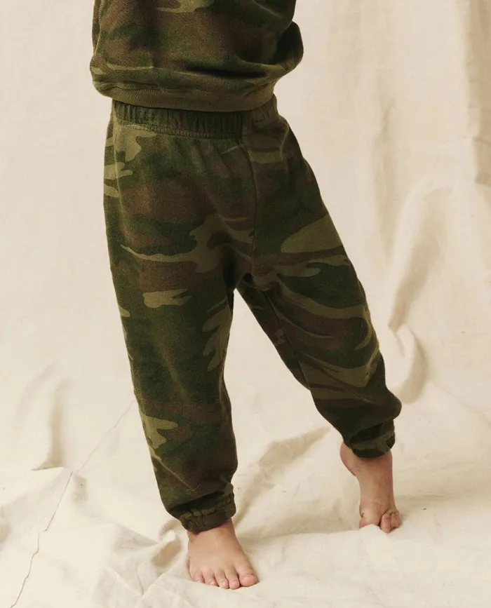 Tees and Sweats Kids The Great The Little Stadium Sweatpant Novelty Deep Woods Camo