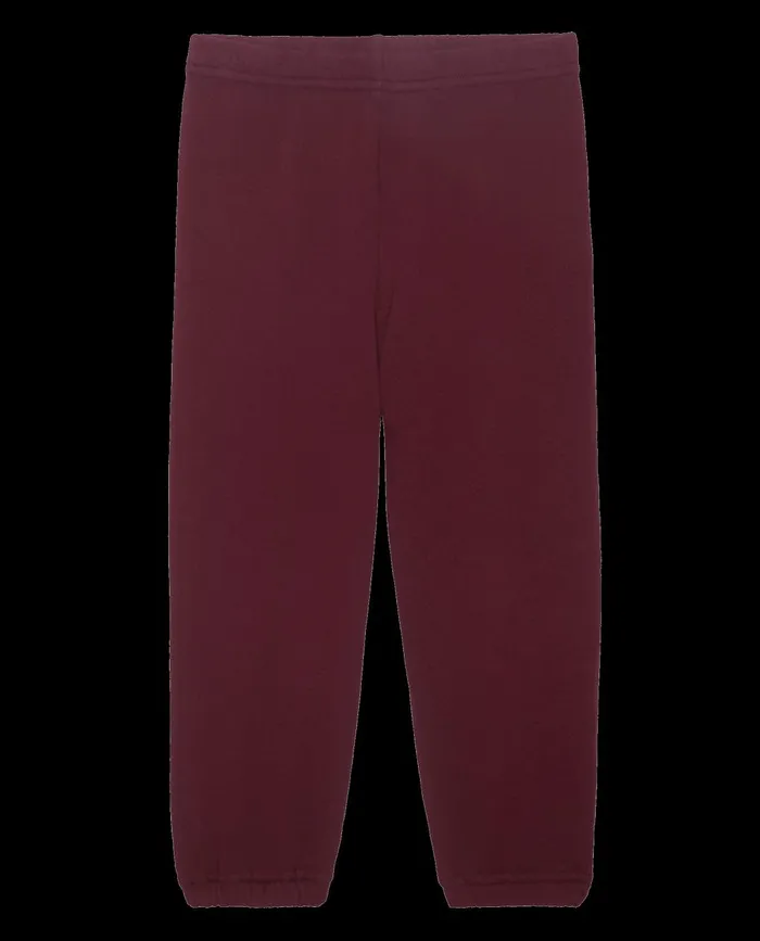 Tees and Sweats Kids The Great The Little Stadium Sweatpant Solid Plum Tees and Sweats Kids The Great The Little Stadium Sweatpant Solid Plum