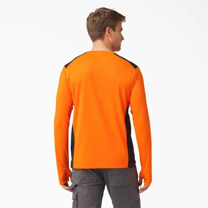 TempiQ 365 Long Sleeve Pocket TShirt Neon Orange Neon Orange na Men Dickies Hi Vis TempiQ 365 Long Sleeve Pocket TShirt Neon Orange Neon Orange na Men Dickies Hi Vis