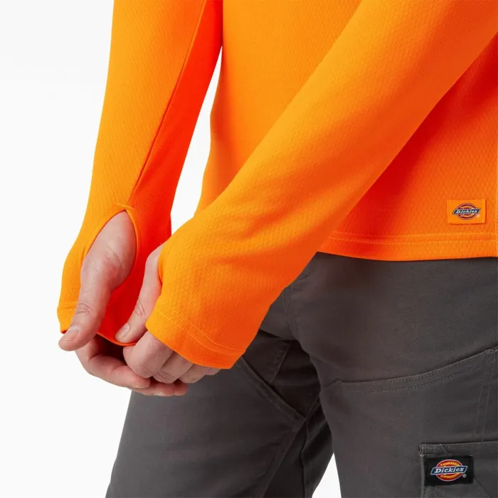 TempiQ 365 Long Sleeve Pocket TShirt Neon Orange Neon Orange na Men Dickies Hi Vis TempiQ 365 Long Sleeve Pocket TShirt Neon Orange Neon Orange na Men Dickies Hi Vis