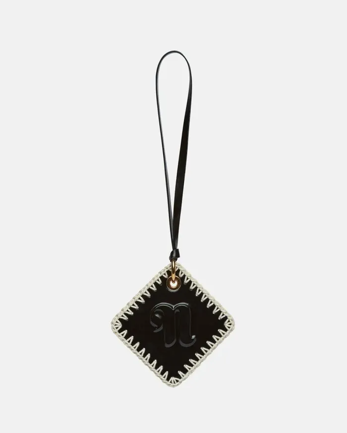The Crochet Keyring Women Nanushka Wallets and Small Leather Goods