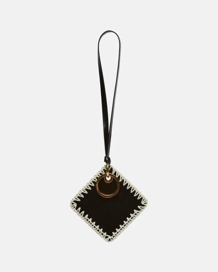 The Crochet Keyring Women Nanushka Wallets and Small Leather Goods