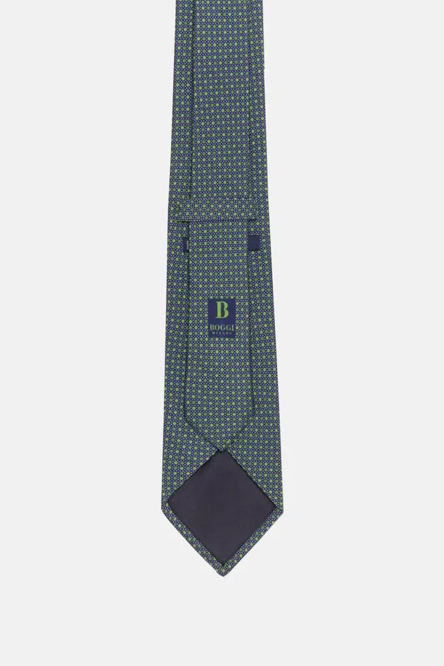 Ties Men Boggi Milano Polka Dot Silk Tie Green Ties Men Boggi Milano Polka Dot Silk Tie Green