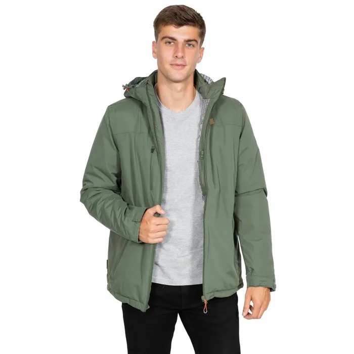 Toffit Hooded Waterproof Jacket Basil Men Trespass Casual Jackets