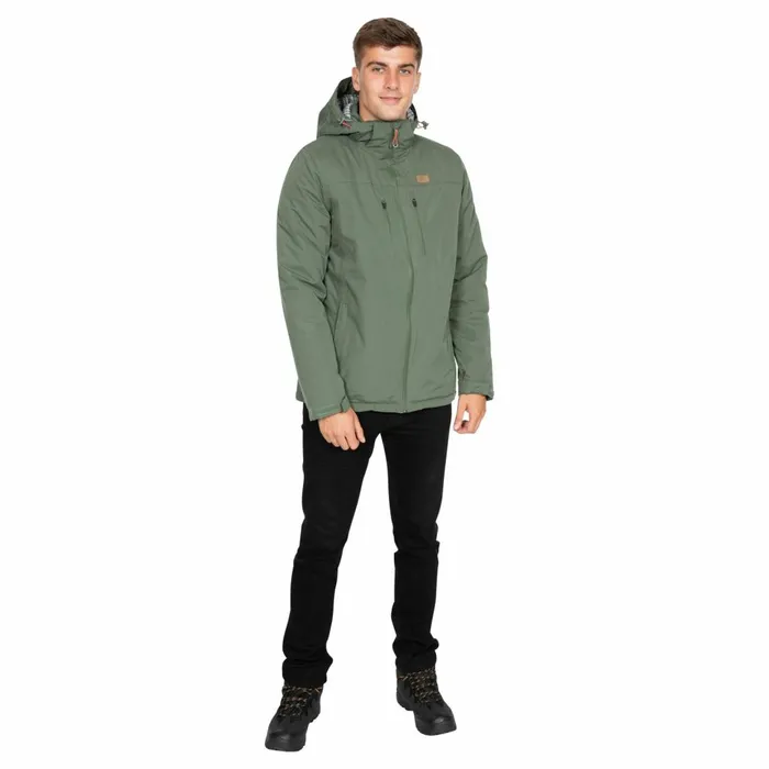 Toffit Hooded Waterproof Jacket Basil Men Trespass Casual Jackets