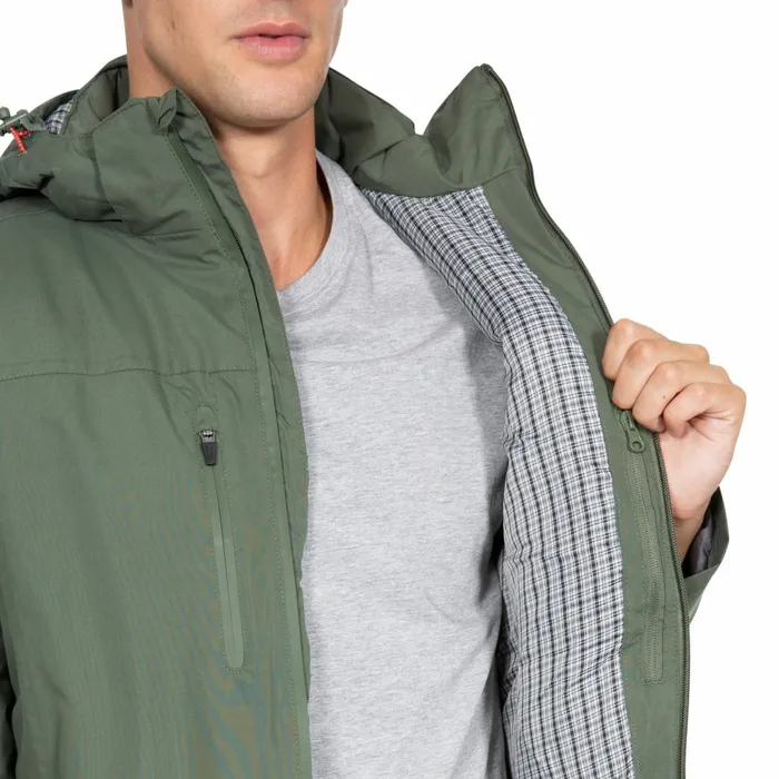 Toffit Hooded Waterproof Jacket Basil Men Trespass Casual Jackets