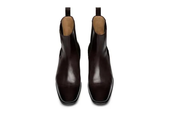TOM FORD Boots Men BURNISHED LEATHER ALEC CHELSEA BOOT TOM FORD Boots Men BURNISHED LEATHER ALEC CHELSEA BOOT