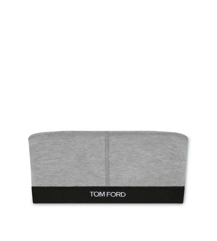 TOM FORD Bras Women MODAL SIGNATURE BANDEAU Grey Melange