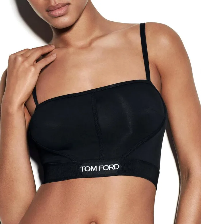 TOM FORD Bras Women MODAL SIGNATURE TOP Black TOM FORD Bras Women MODAL SIGNATURE TOP Black