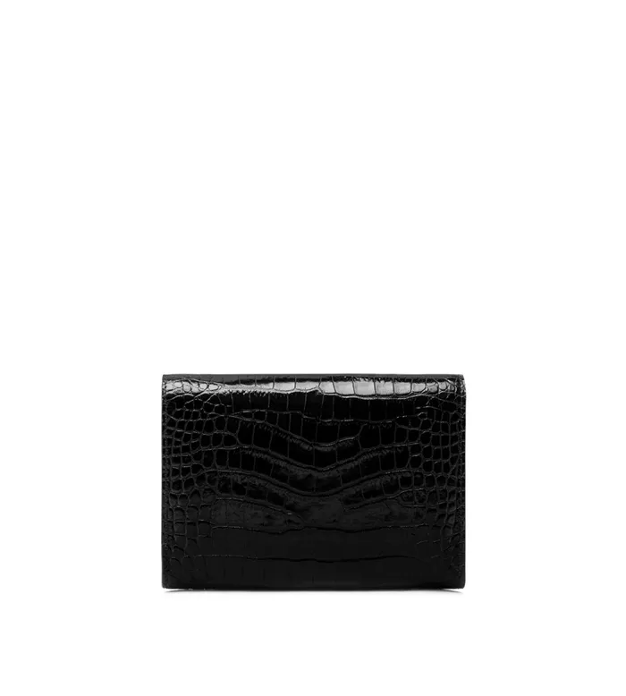 TOM FORD Clutches Women SHINY STAMPED CROCODILE LEATHER WHITNEY MINI BAG TOM FORD Clutches Women SHINY STAMPED CROCODILE LEATHER WHITNEY MINI BAG