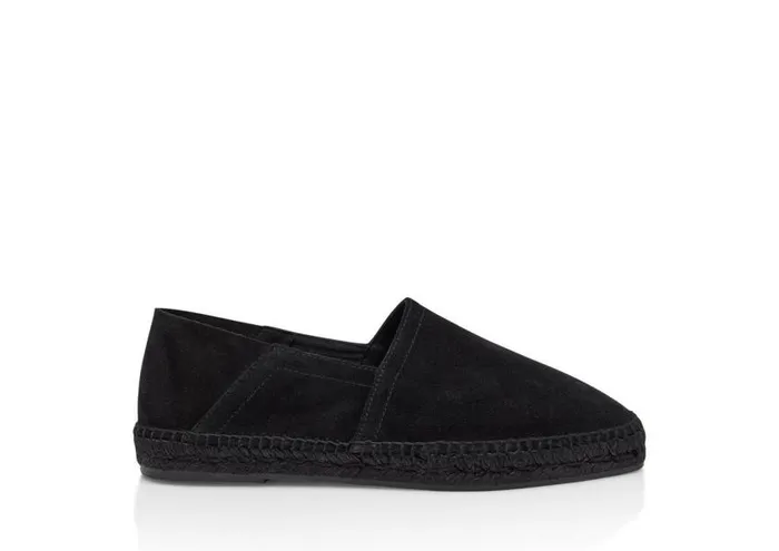 TOM FORD Espadrilles and Sandals Men SUEDE BARNES ESPADRILLE Black