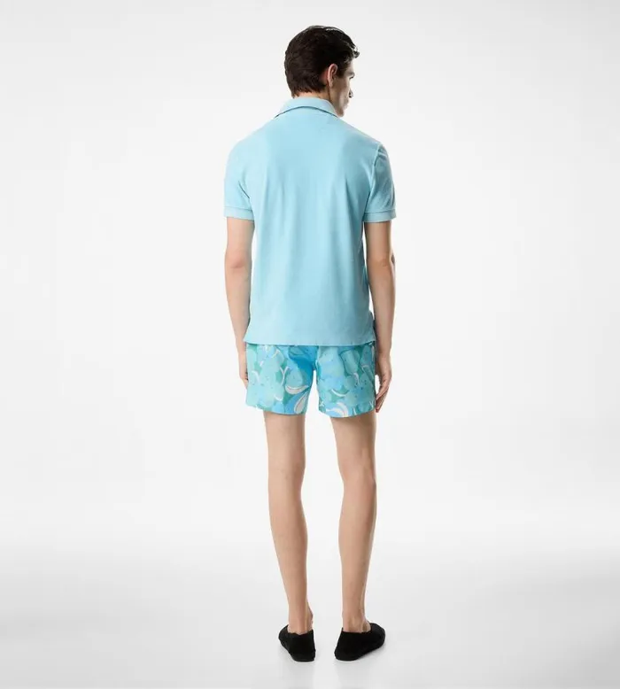 TOM FORD Knitwear Men TOWELLING POLO Sky TOM FORD Knitwear Men TOWELLING POLO Sky