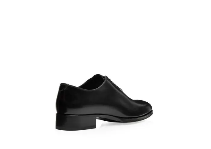 TOM FORD LaceUps Men BURNISHED LEATHER ELKAN LACE UP Black TOM FORD LaceUps Men BURNISHED LEATHER ELKAN LACE UP Black