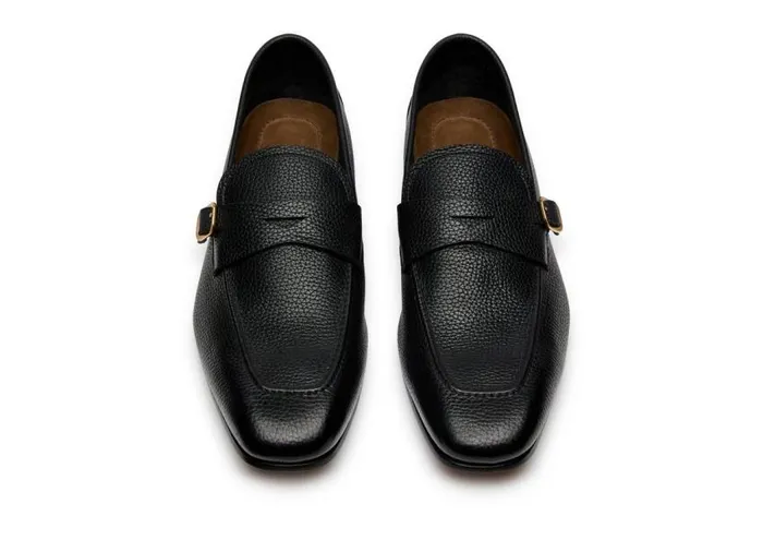 TOM FORD Loafers Men BUTTERY LARGE GRAIN DOVER LOAFER Black TOM FORD Loafers Men BUTTERY LARGE GRAIN DOVER LOAFER Black