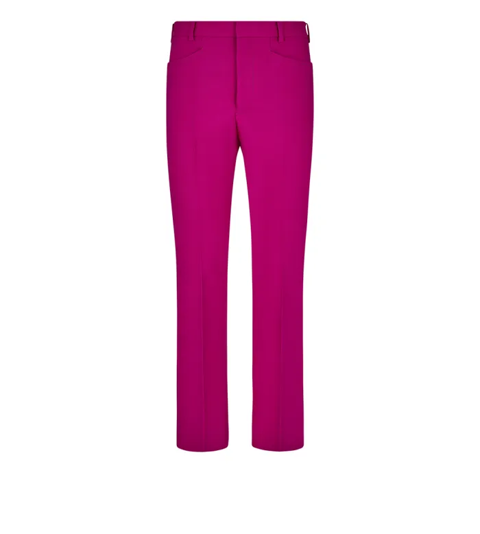 TOM FORD Pants and Shorts Women TAILORING WOOL AND SILK BLEND 034WALLIS034 PANTS Fuschia TOM FORD Pants and Shorts Women TAILORING WOOL AND SILK BLEND 034WALLIS034 PANTS Fuschia