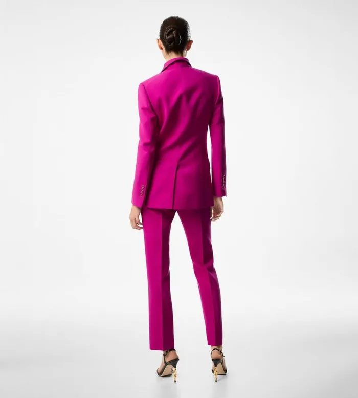 TOM FORD Pants and Shorts Women TAILORING WOOL AND SILK BLEND 034WALLIS034 PANTS Fuschia TOM FORD Pants and Shorts Women TAILORING WOOL AND SILK BLEND 034WALLIS034 PANTS Fuschia