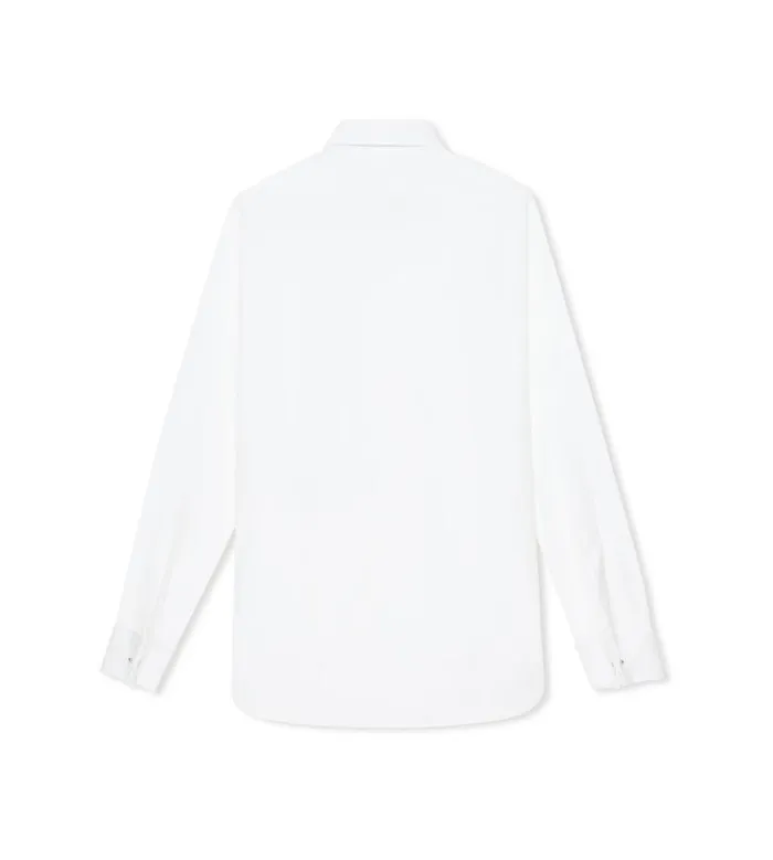 TOM FORD Shirts Men POPLIN SLIM FIT SHIRT Optical White TOM FORD Shirts Men POPLIN SLIM FIT SHIRT Optical White