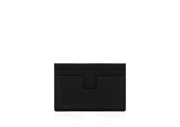 TOM FORD Small Leather Goods Men SMALL GRAIN LEATHER CLASSIC CARDHOLDER Black TOM FORD Small Leather Goods Men SMALL GRAIN LEATHER CLASSIC CARDHOLDER Black