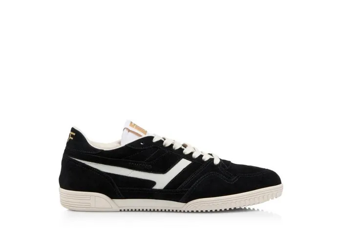 TOM FORD Sneakers Men SUEDE JACKSON SNEAKER Black