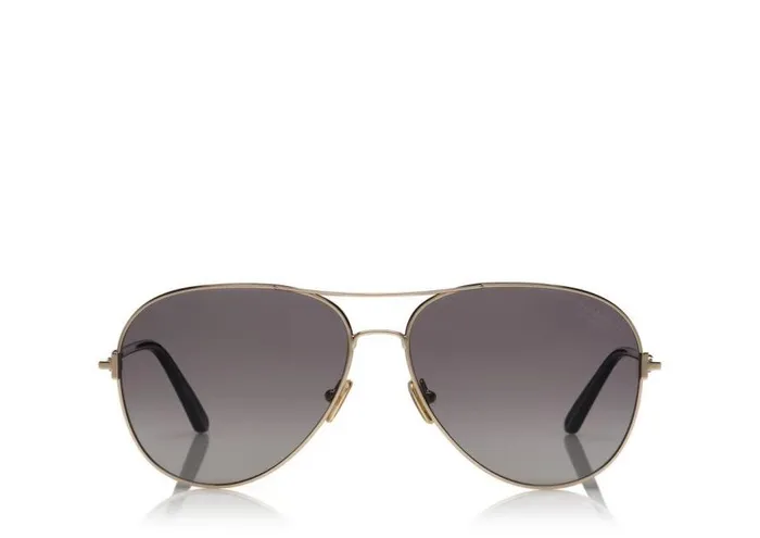 TOM FORD Sunglasses Men POLARIZED CLARK SUNGLASSES Rose Gold