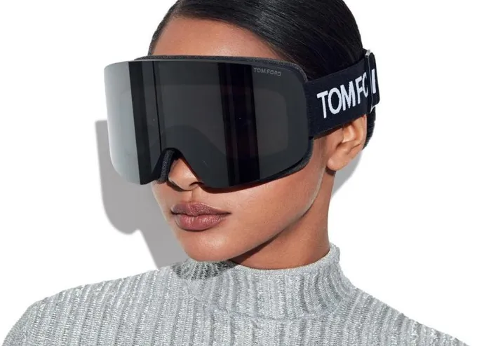 TOM FORD Sunglasses MenWomen SKI GOGGLES Blacksmoke