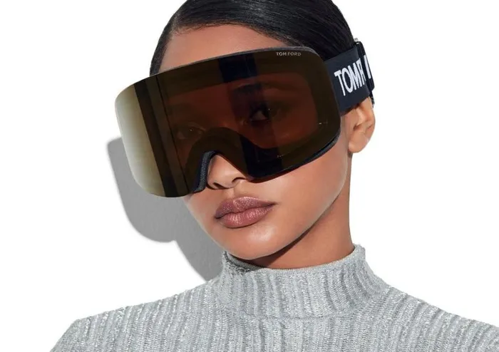 TOM FORD Sunglasses MenWomen SKI GOGGLES Blacksmoke