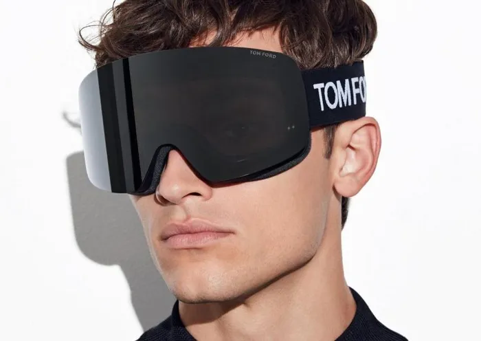 TOM FORD Sunglasses MenWomen SKI GOGGLES Blacksmoke