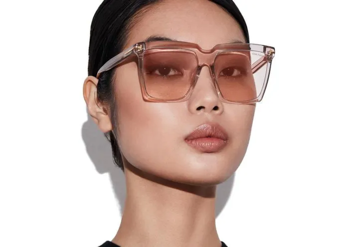 TOM FORD Sunglasses Women SABRINA SUNGLASSES Pink Champagne TOM FORD Sunglasses Women SABRINA SUNGLASSES Pink Champagne
