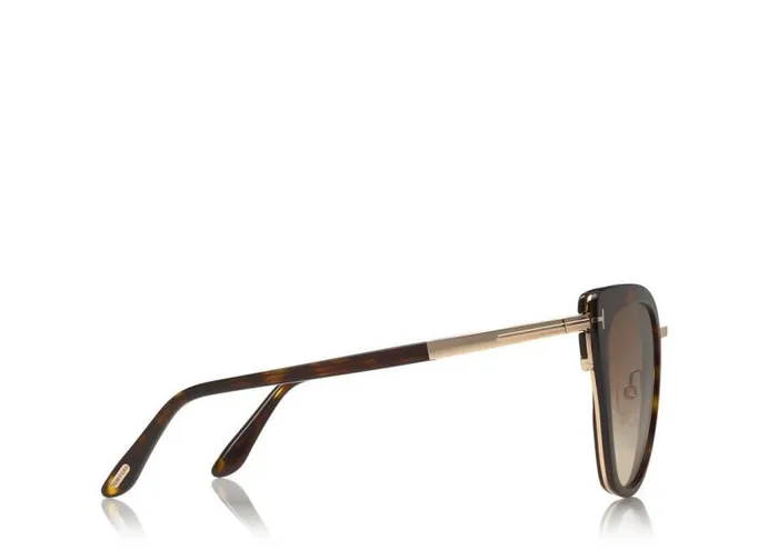 TOM FORD Sunglasses Women SIMONA SUNGLASSES Dark Havana TOM FORD Sunglasses Women SIMONA SUNGLASSES Dark Havana