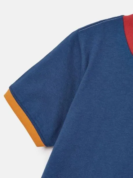 Tops and TShirts Boys Joules Blue Applique TShirt