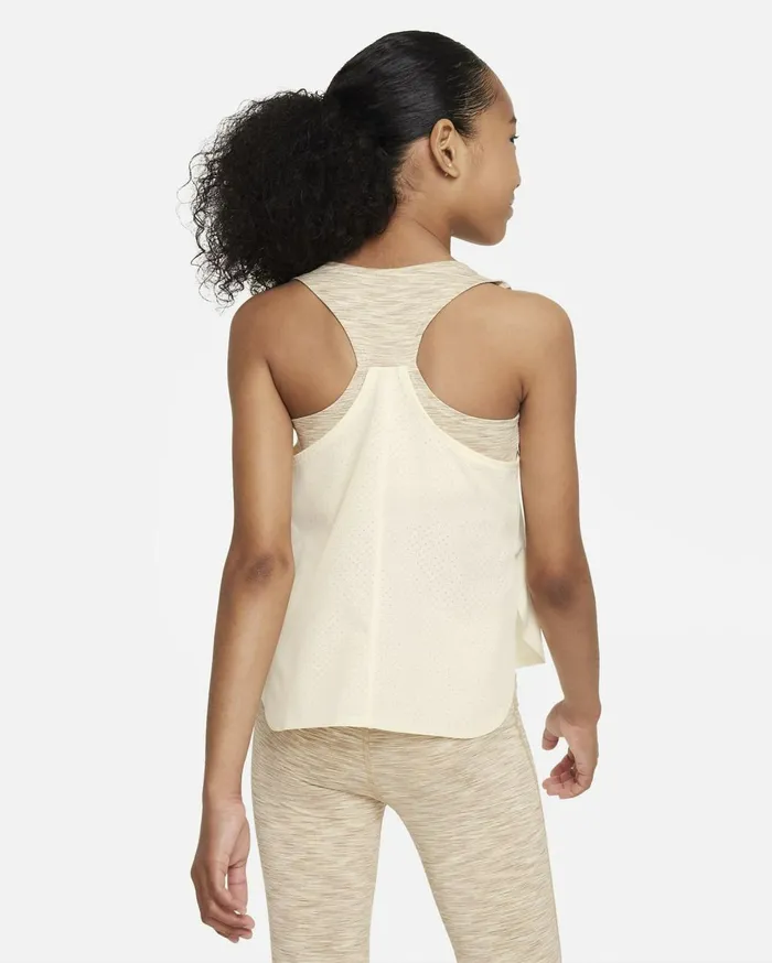 Tops And TShirts Kids Nike DriFIT One Hempcoconut Milkwhite